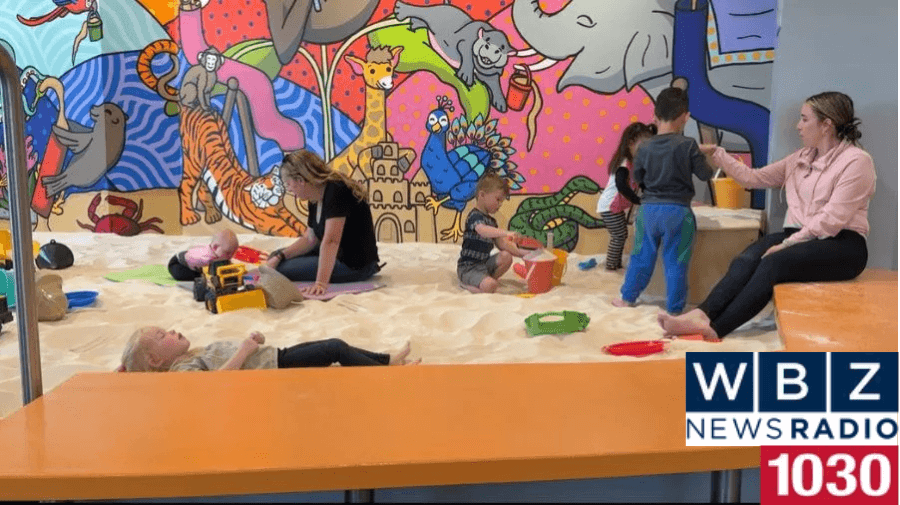 Kids Digging Sandmagination In Peabody-In the News